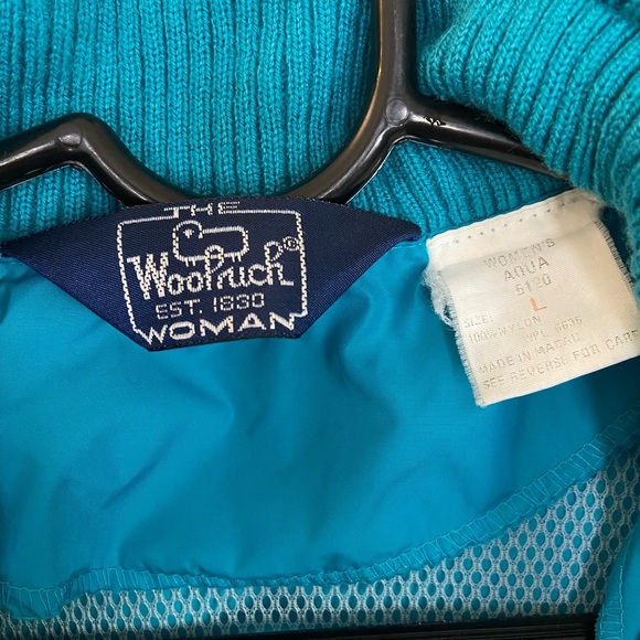 Woolrich Women Rain Jacket With Good-size Large - Picture 3 of 7